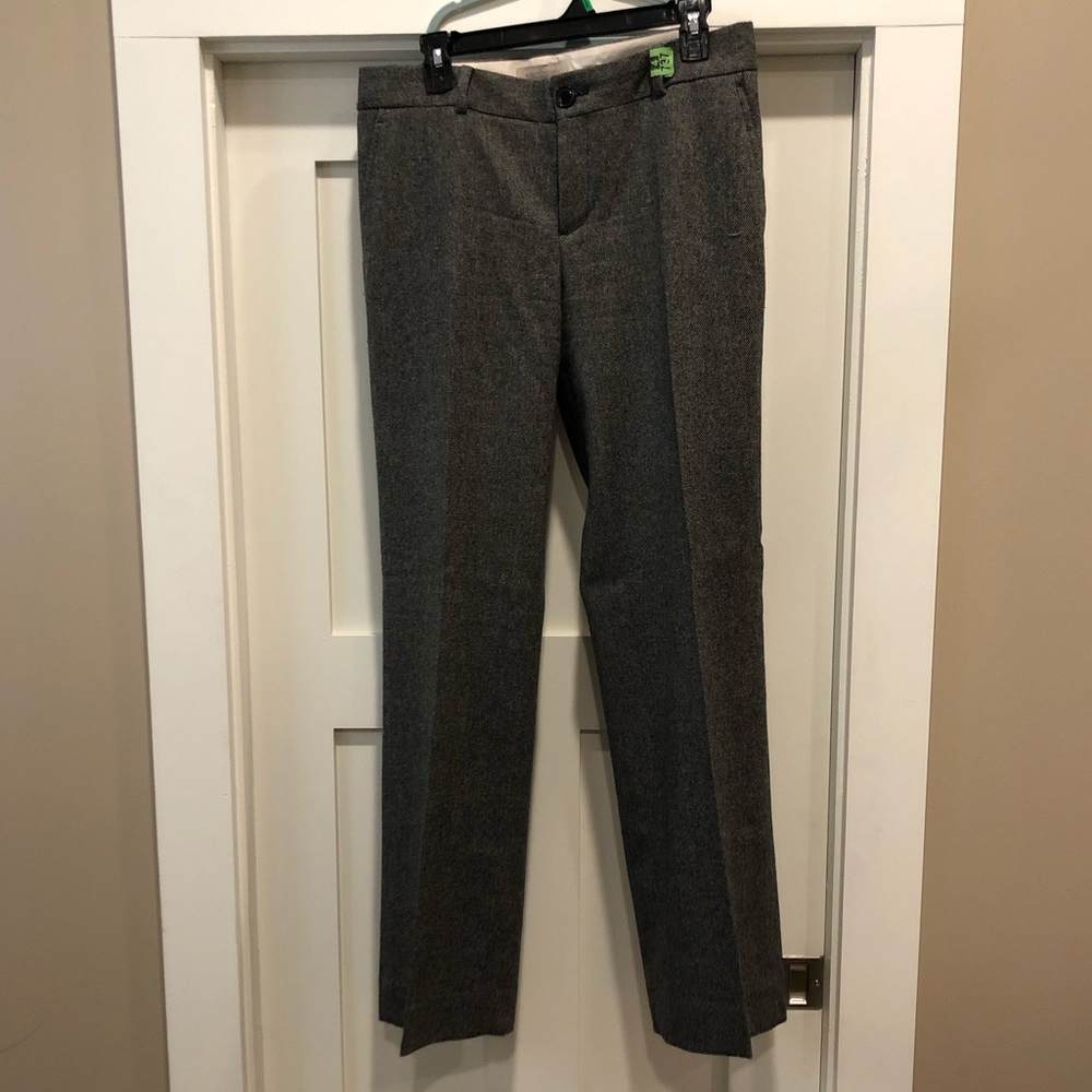 Banana Republic Martin Cut dark gray wool pants